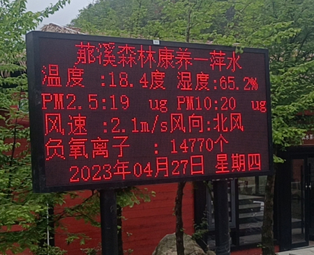 鄭州生態(tài)環(huán)境負(fù)氧離子監(jiān)測(cè)系統(tǒng)